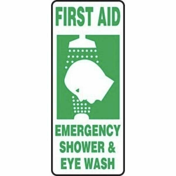 Accuform SAFETY SIGN FIRST AID  EMERGENCY MFSD996XL MFSD996XL